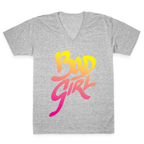 Bad Girl V-Neck Tee Shirt