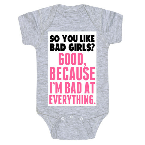 Bad Girl Baby One-Piece