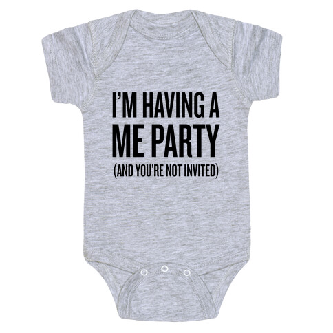 Me Party Baby One-Piece