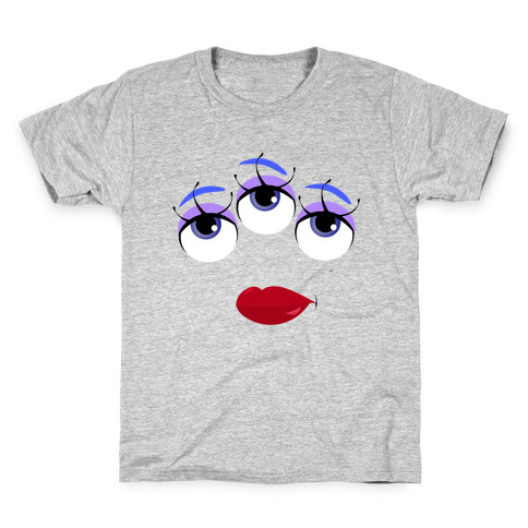 PNK Monster Girl (Blue) Kids T-Shirt