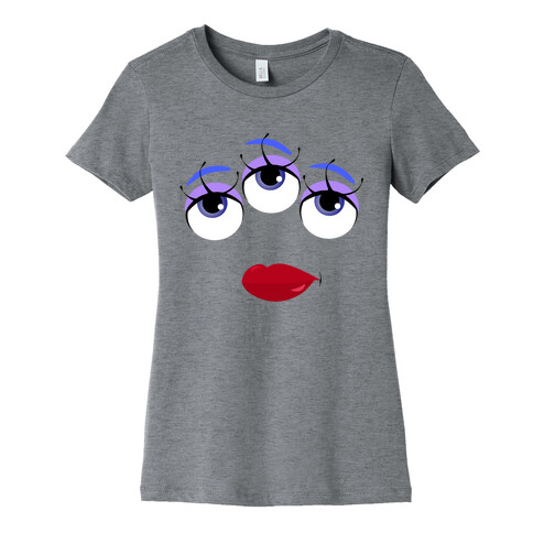 PNK Monster Girl (Blue) Womens T-Shirt