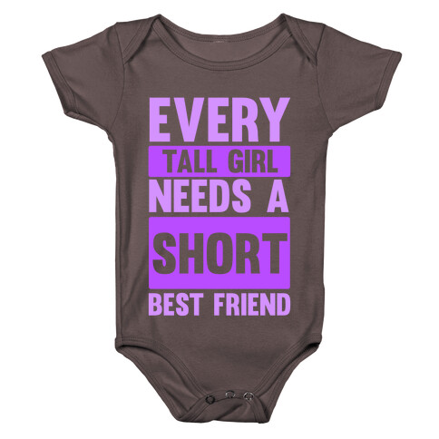 Tall Girl BFF Baby One-Piece