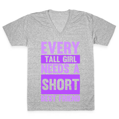 Tall Girl BFF V-Neck Tee Shirt