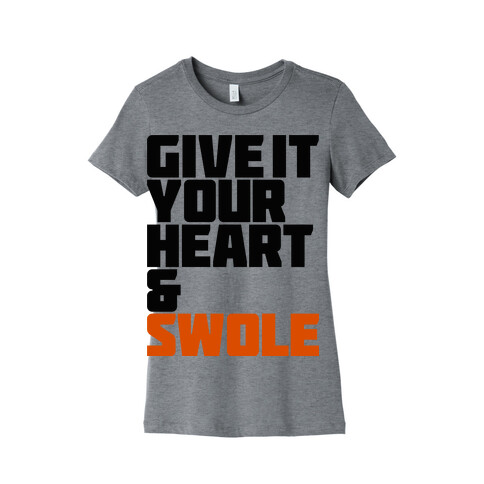 Heart and Swole Womens T-Shirt