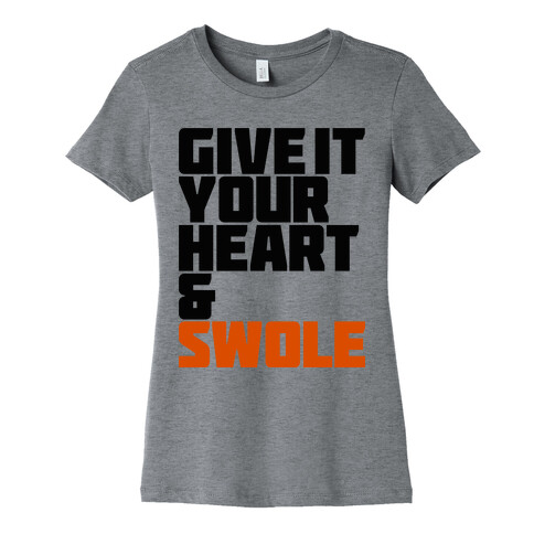 Heart and Swole Womens T-Shirt