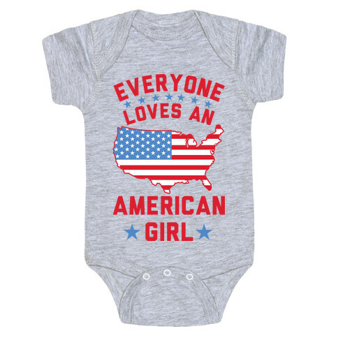 Everyone Loves an American Girl Baby One-Piece