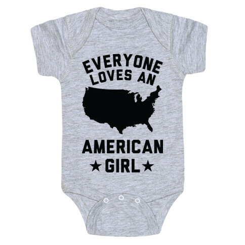 Everyone Loves an American Girl Baby One-Piece
