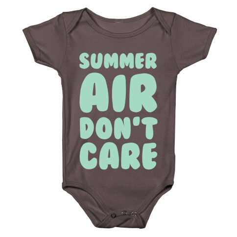 Summer Air Don't Care Baby One-Piece