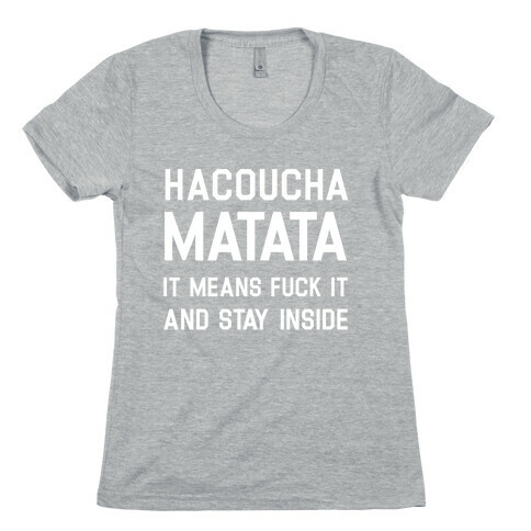 Hacoucha Matata Womens T-Shirt