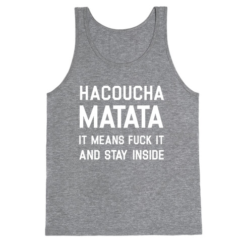 Hacoucha Matata Tank Top