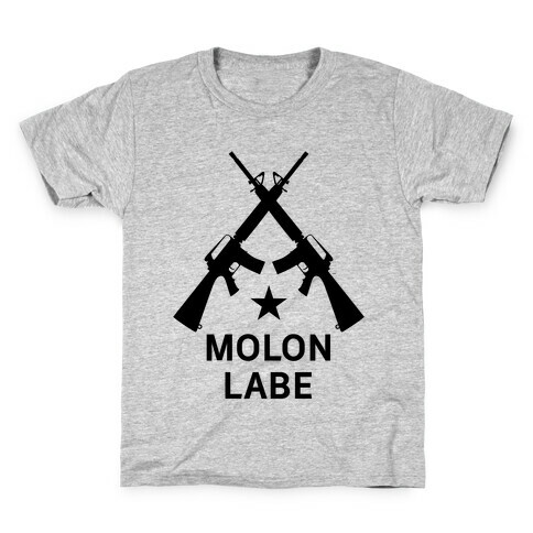 Molon Labe Kids T-Shirt