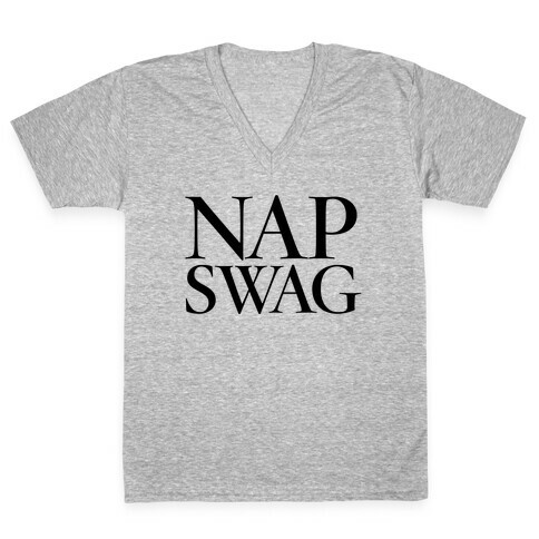 Nap Swag V-Neck Tee Shirt