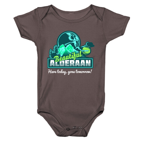 Beautiful Alderaan Vacation Baby One-Piece