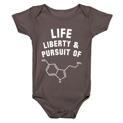 Life, Liberty, & Pursuit of Happiness Baby One-Piece
