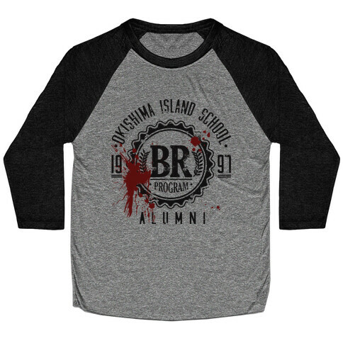 Okishima Island School Alumni Baseball Tee