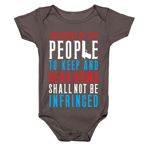 The Second Amendment Baby One-Piece