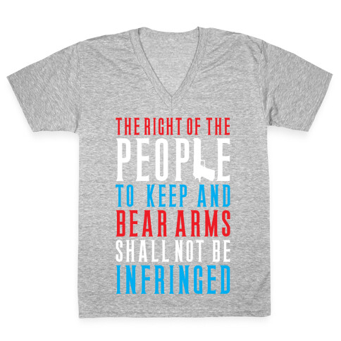 The Second Amendment V-Neck Tee Shirt