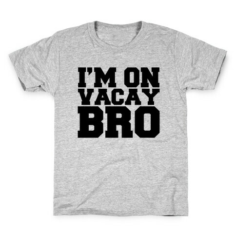 A Bros Vacation Kids T-Shirt