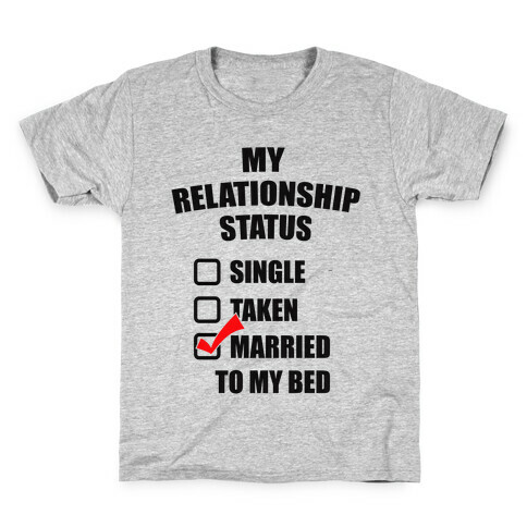 My Relationship Status Kids T-Shirt