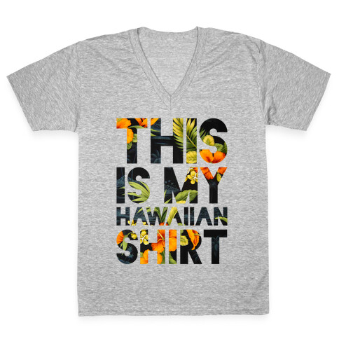 Hawaiian Shirt Shirt ver.1 V-Neck Tee Shirt