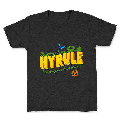Greetings From Hyrule Kids T-Shirt