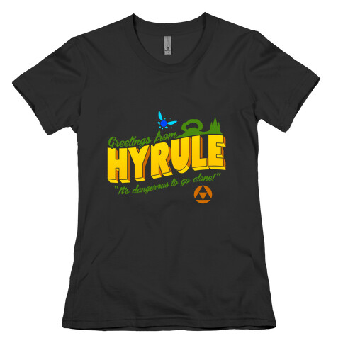 Greetings From Hyrule Womens T-Shirt
