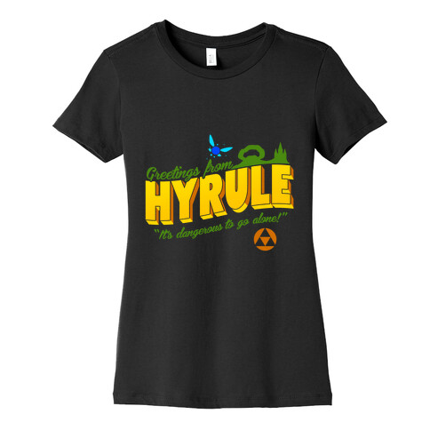 Greetings From Hyrule Womens T-Shirt