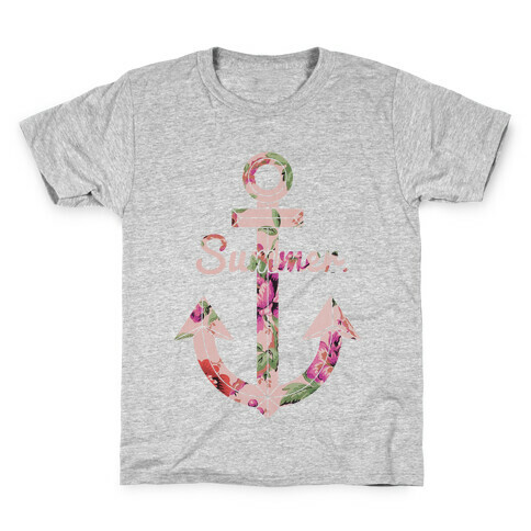 Summer Anchor Kids T-Shirt