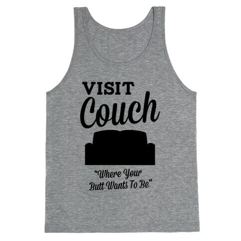 Visit Couch Tank Top