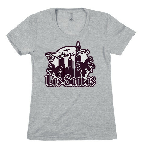 Greetings From Los Santos Womens T-Shirt