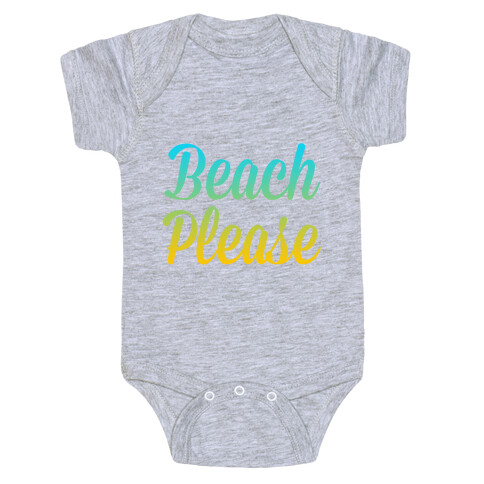Beach Please Baby One-Piece