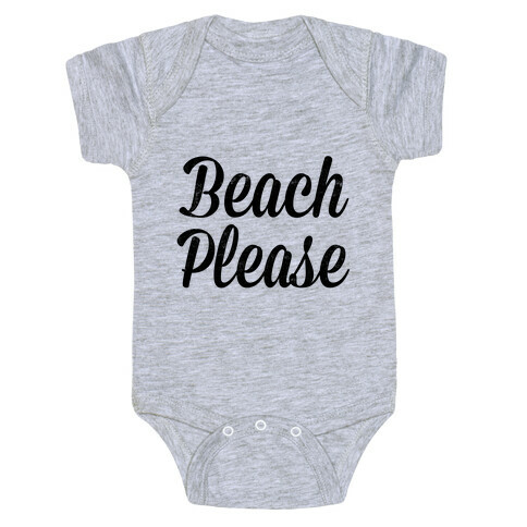 Beach Please Baby One-Piece