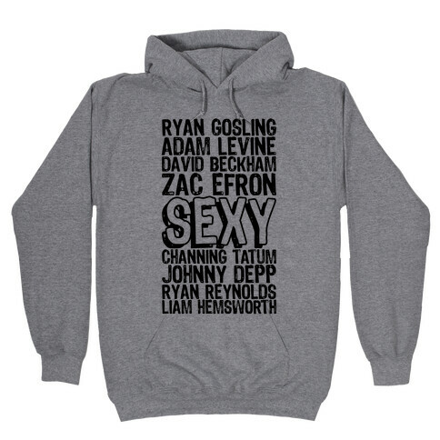 Sexy Men Hooded Sweatshirt