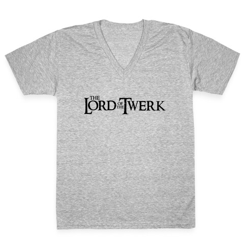 Lord of the Twerk V-Neck Tee Shirt