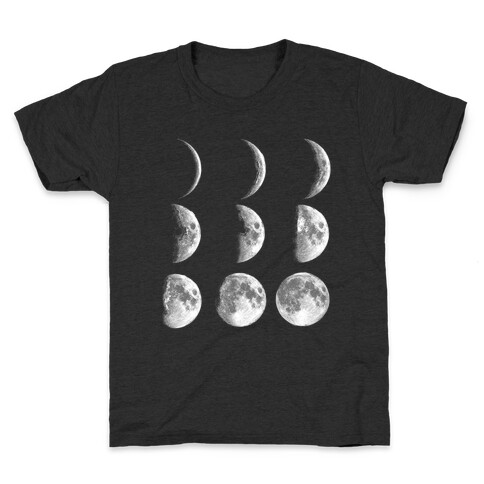 Moon Phases Kids T-Shirt