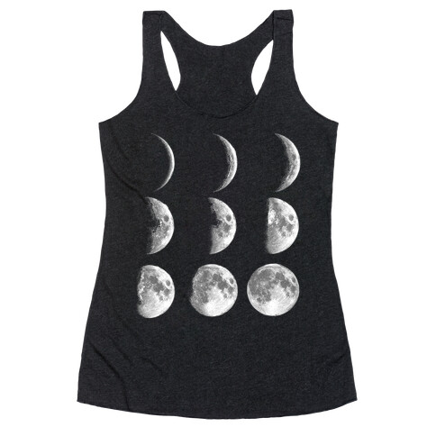 Moon Phases Racerback Tank Top