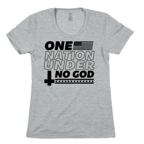 Ungodly Nation Womens T-Shirt