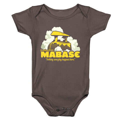 Greetings From Mabase Baby One-Piece