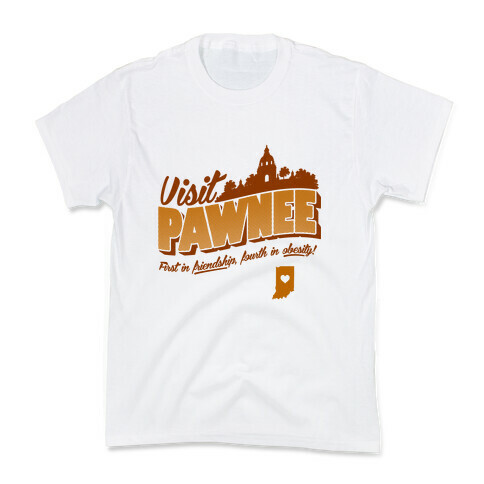 Visit Pawnee Kids T-Shirt