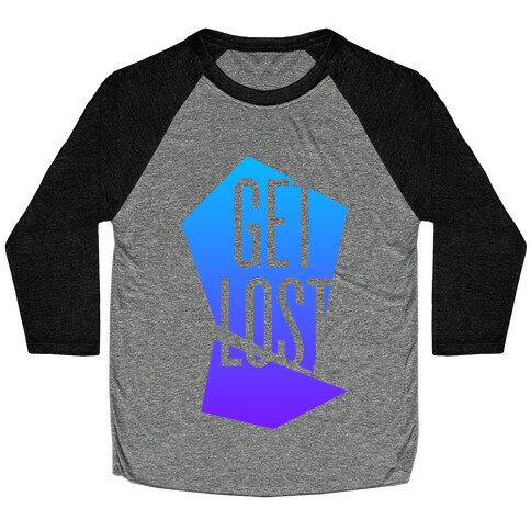 Get Lost Baseball Tee