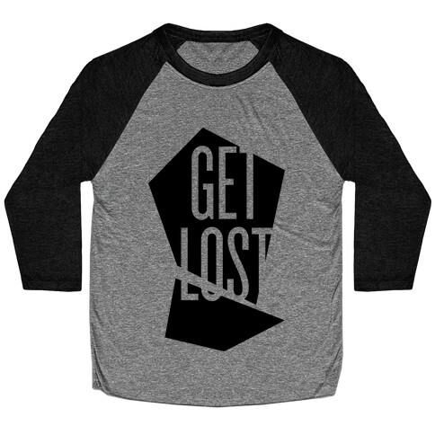 Get Lost Baseball Tee