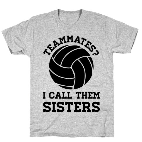 Teammates I Call Them Sisters T-Shirt