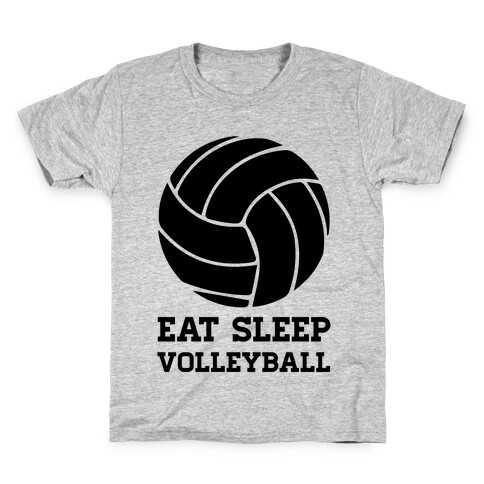 Eat Sleep Volleyball Kids T-Shirt