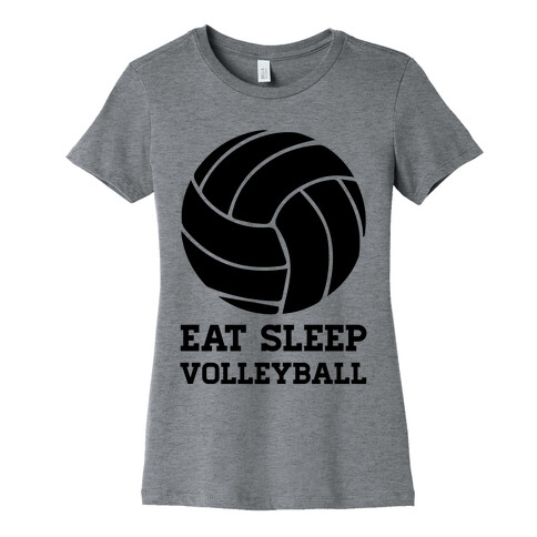 Eat Sleep Volleyball Womens T-Shirt