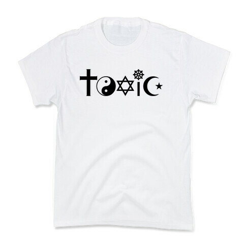 Toxic Religion Kids T-Shirt