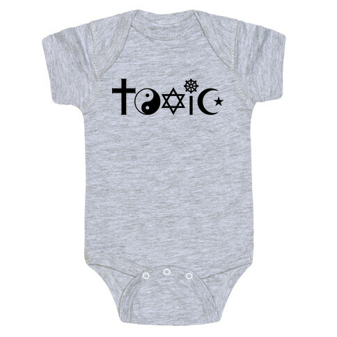 Toxic Religion Baby One-Piece