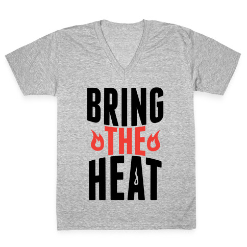 Bring The Heat V-Neck Tee Shirt