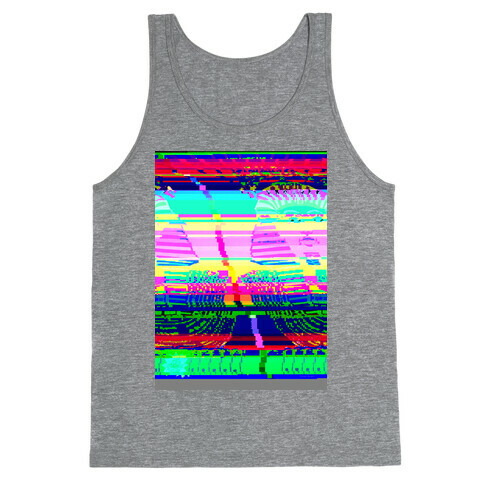 Glitch Art Tank Top