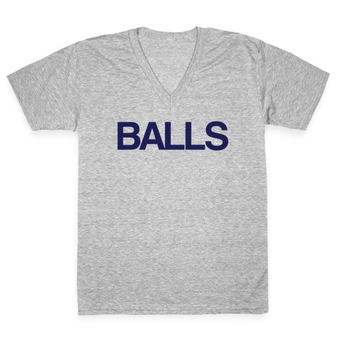 Balls V-Neck Tee Shirt