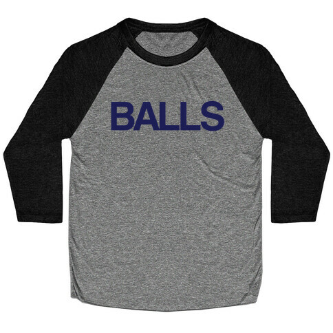 Balls Baseball Tee